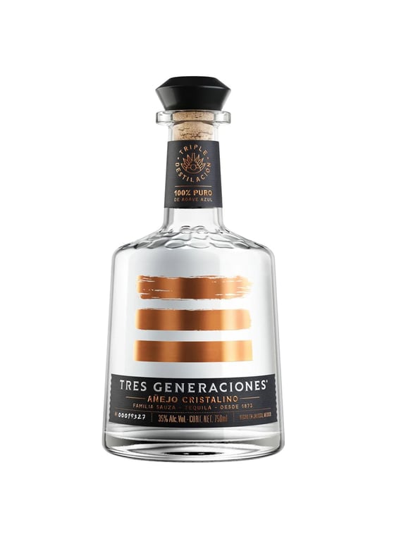 TEQUILA 3 GENERACIONES CRISTALINO750ML