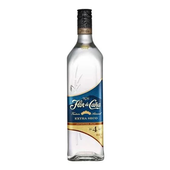 RON FLOR DE CAÑA 4 AÑOS BLANCO 750ML