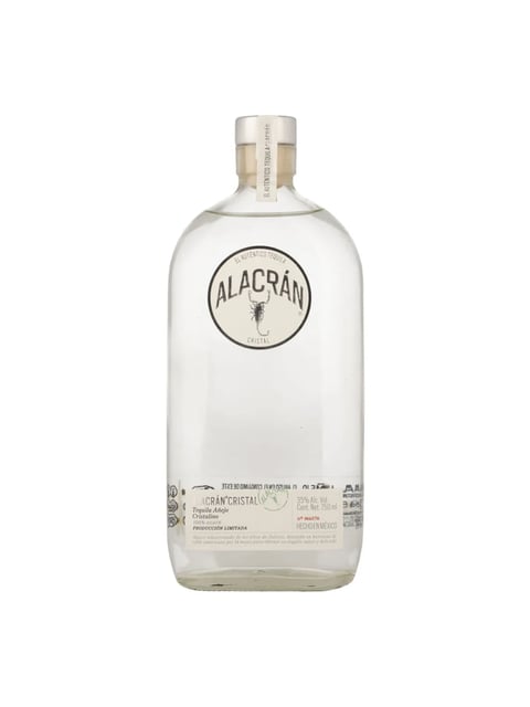 TEQUILA ALACRAN AÑEJO CRISTALINO 750ML