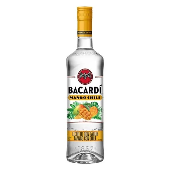 LICOR BACARDI RON MANGO CHILE 750ML