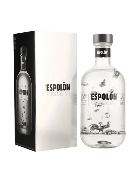 TEQUILA ESPOLON AÑEJO CRISTALINO 750ML