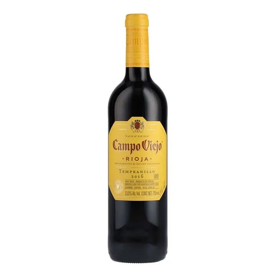 VINO TINTO CAMPO VIEJO RIOJA TEMPRANILLO 750ML