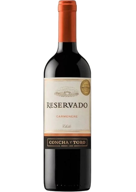 VINO TINTO CONCHA Y TORO RVADO CARMENERE 750ML