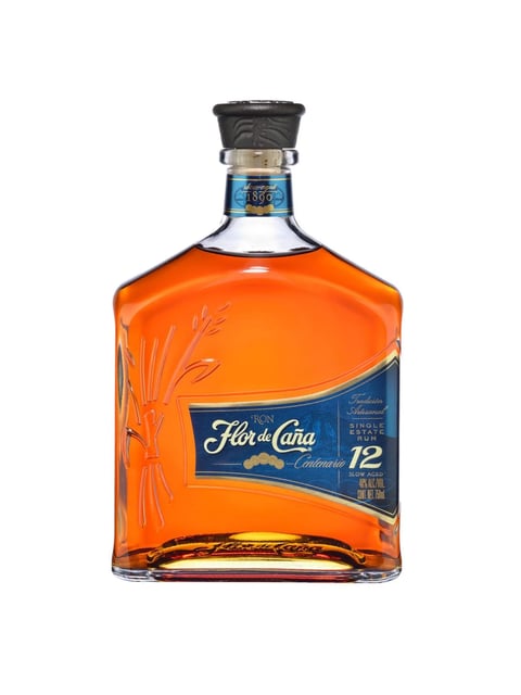 RON FLOR DE CAÑA 12 AÑOS CENTENAR 750ML