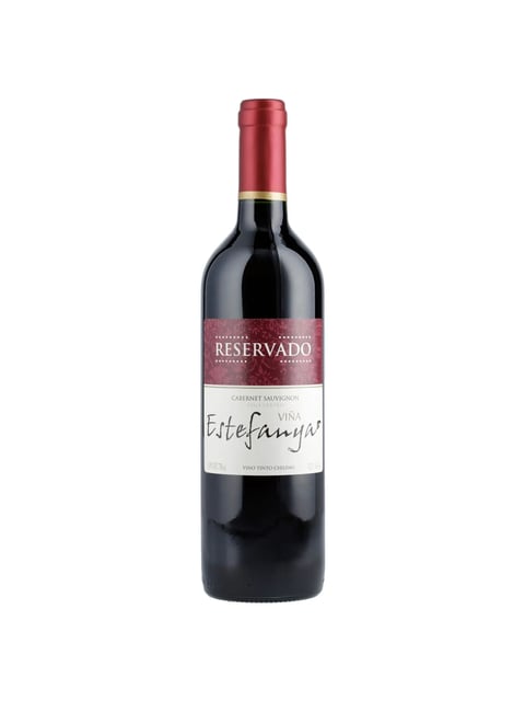 VINO TINTO RESERVADO ESTEFANYA CAB SAU 750ML
