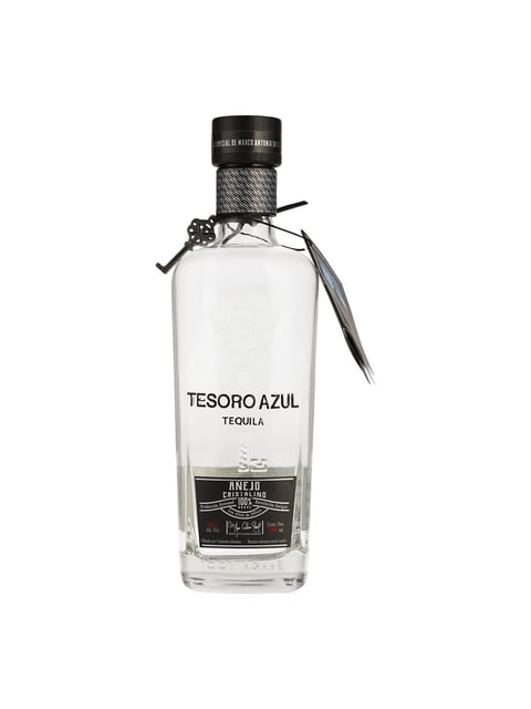TEQUILA TESORO AZUL AÑEJO CRISTALINO 750ML