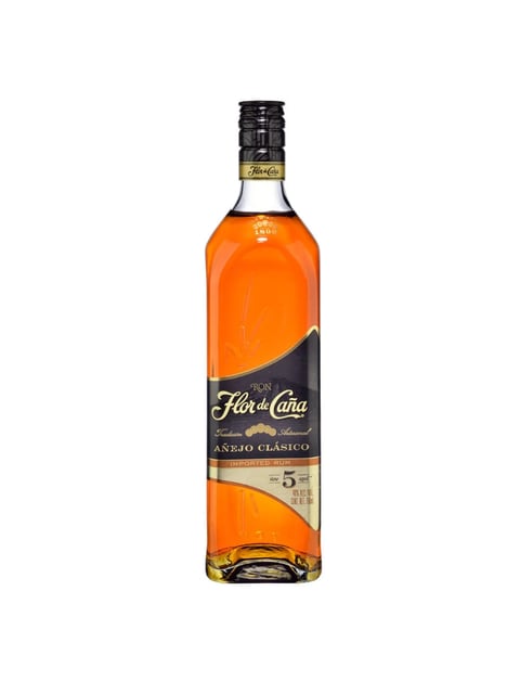 RON FLOR DE CAÑA 5 AÑOS AÑEJO 750ML