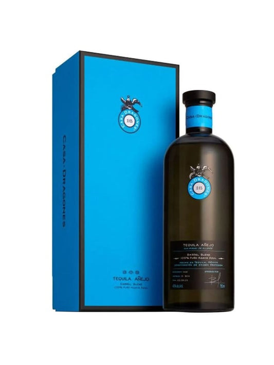 TEQUILA CASA DRAGONES AÑEJO 750ML
