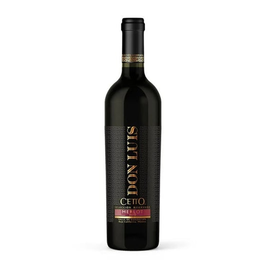V.T DON LUIS MERLOT LA CETTO 750ML