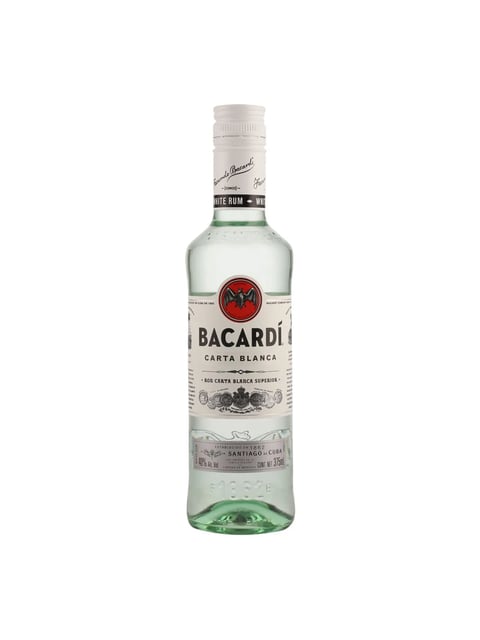 RON BACARDI BLANCO 375ML