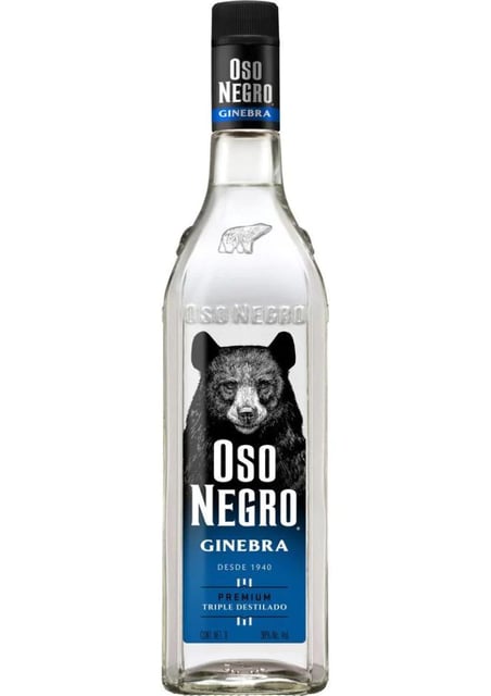 GINEBRA OSO NEGRO 1000ML