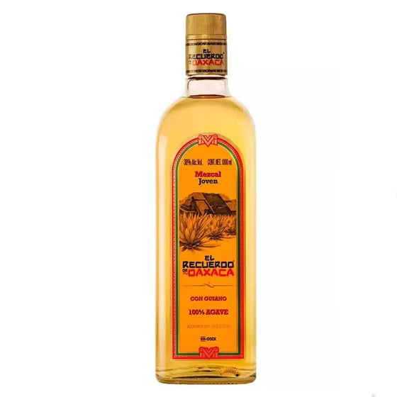 MEZCAL RECUERDO DE OAXACA JOV C/GUSANO750ML