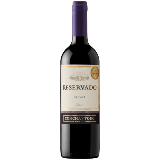 VINO TINTO CONCHA Y TORO MERLOT 750ML