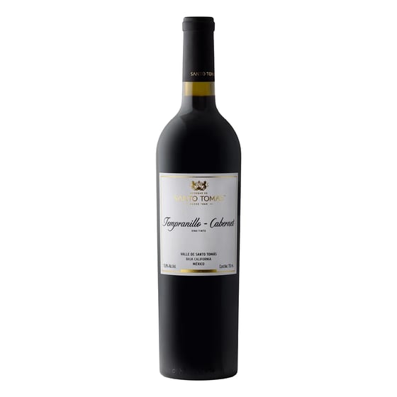 VINO TINTO SANTO TOMAS TEMPRANILLO CAB. 750ML