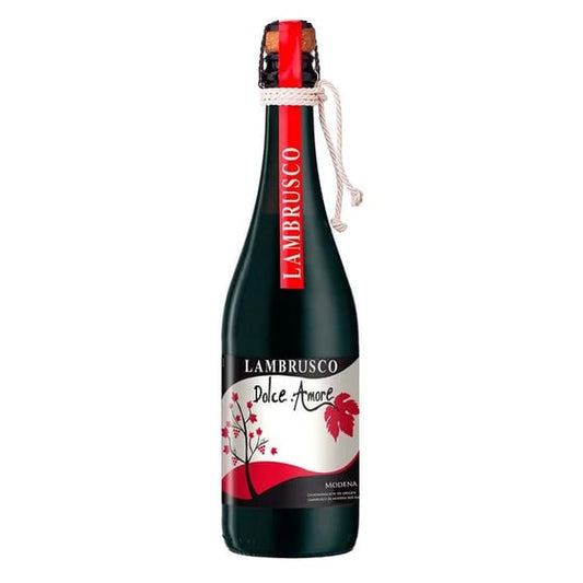 VINO TINTO LAMBRUSCO DOLCE AMORE 750ML