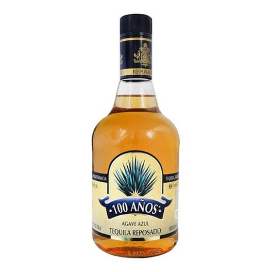 TEQUILA 100 AÑOS AZUL REPOSADO 700ML