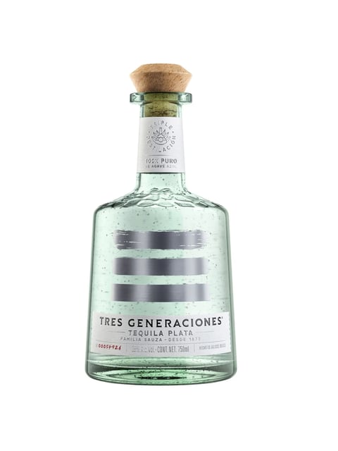 TEQUILA 3 GENERACIONES PLATA 750ML