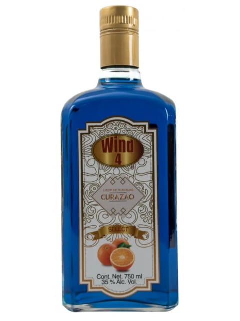 LICOR WIND 4 CURAZAO 750ML
