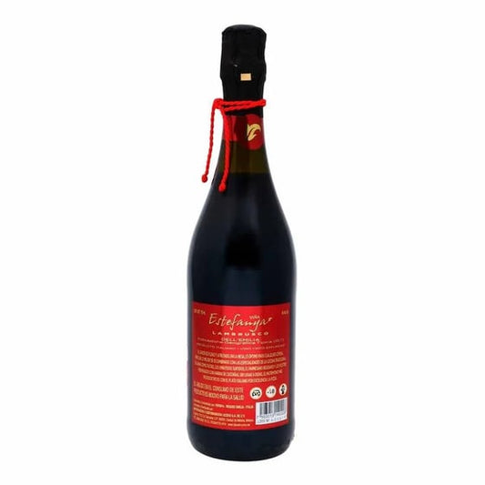 VINO TINTO LAMBRUSCO ESTEFANYA 750ML
