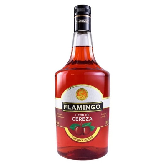 LICOR FLAMINGO CEREZA 1000ML