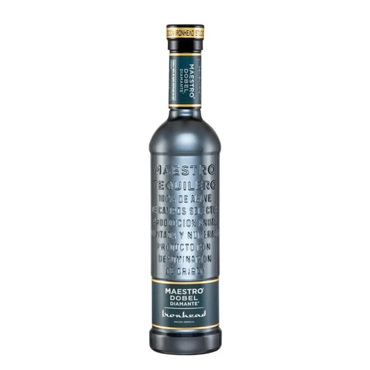 TEQUILA MAESTRO DOBEL DIAMANTE IRONHEAD700ML