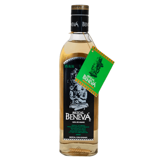 MEZCAL BENEVA REPOSADO C/GUSANO 750ML