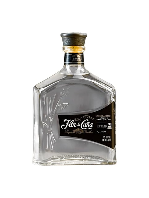 RON FLOR DE CAÑA CRISTALINO 750ML