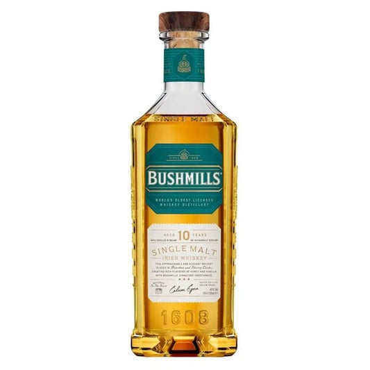 WHISKY BUSHMILLS 10 AÑOS 750ML