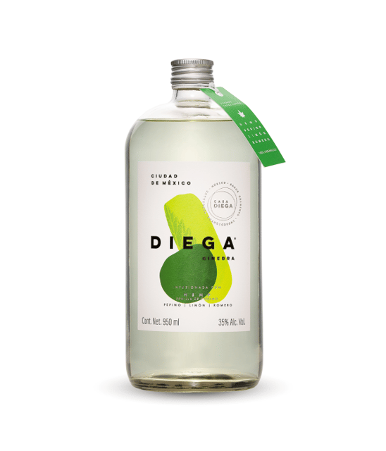 GINEBRA DIEGA PEPINO LIMON ROMERO 950ML