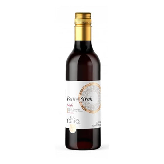 VINO TINTO LA CETTO PETITE SIRAH 187ML